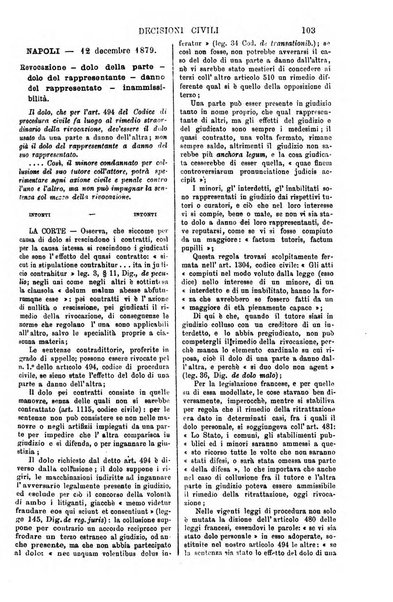 Annali della giurisprudenza italiana raccolta generale delle decisioni delle Corti di cassazione e d'appello in materia civile, criminale, commerciale, di diritto pubblico e amministrativo, e di procedura civile e penale