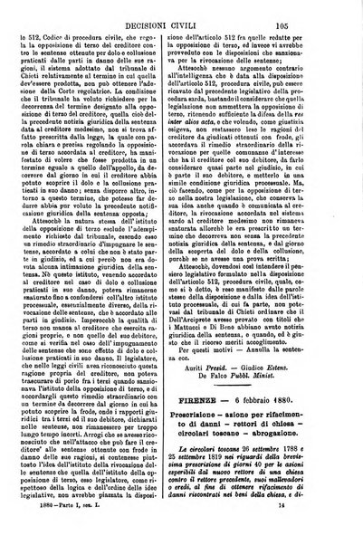 Annali della giurisprudenza italiana raccolta generale delle decisioni delle Corti di cassazione e d'appello in materia civile, criminale, commerciale, di diritto pubblico e amministrativo, e di procedura civile e penale