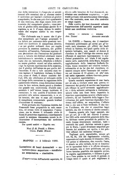 Annali della giurisprudenza italiana raccolta generale delle decisioni delle Corti di cassazione e d'appello in materia civile, criminale, commerciale, di diritto pubblico e amministrativo, e di procedura civile e penale