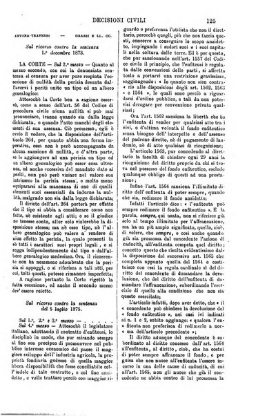 Annali della giurisprudenza italiana raccolta generale delle decisioni delle Corti di cassazione e d'appello in materia civile, criminale, commerciale, di diritto pubblico e amministrativo, e di procedura civile e penale