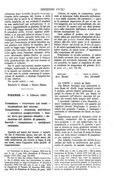 Annali della giurisprudenza italiana raccolta generale delle decisioni delle Corti di cassazione e d'appello in materia civile, criminale, commerciale, di diritto pubblico e amministrativo, e di procedura civile e penale