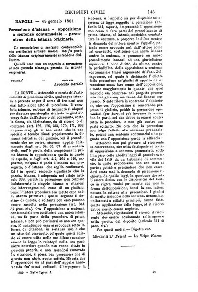 Annali della giurisprudenza italiana raccolta generale delle decisioni delle Corti di cassazione e d'appello in materia civile, criminale, commerciale, di diritto pubblico e amministrativo, e di procedura civile e penale