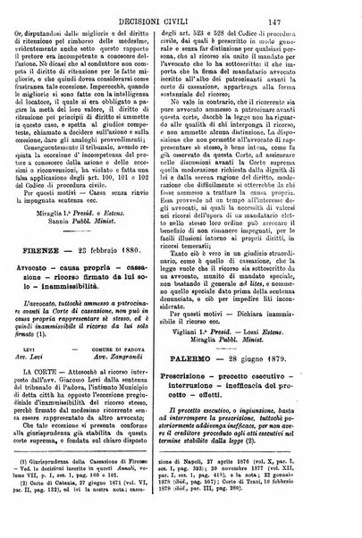 Annali della giurisprudenza italiana raccolta generale delle decisioni delle Corti di cassazione e d'appello in materia civile, criminale, commerciale, di diritto pubblico e amministrativo, e di procedura civile e penale