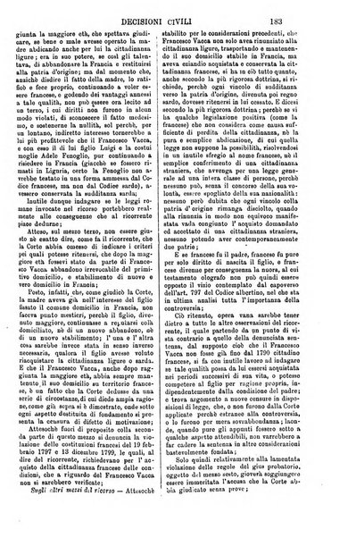 Annali della giurisprudenza italiana raccolta generale delle decisioni delle Corti di cassazione e d'appello in materia civile, criminale, commerciale, di diritto pubblico e amministrativo, e di procedura civile e penale