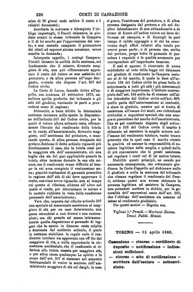 Annali della giurisprudenza italiana raccolta generale delle decisioni delle Corti di cassazione e d'appello in materia civile, criminale, commerciale, di diritto pubblico e amministrativo, e di procedura civile e penale