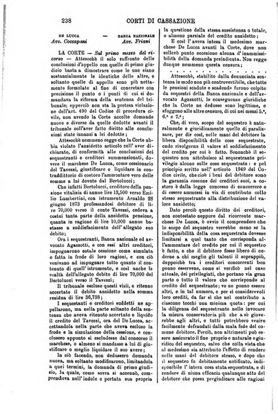 Annali della giurisprudenza italiana raccolta generale delle decisioni delle Corti di cassazione e d'appello in materia civile, criminale, commerciale, di diritto pubblico e amministrativo, e di procedura civile e penale