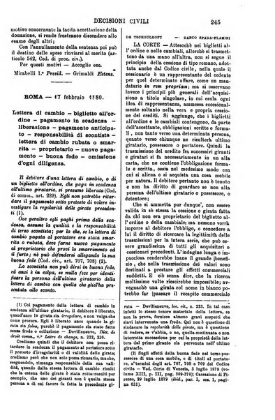 Annali della giurisprudenza italiana raccolta generale delle decisioni delle Corti di cassazione e d'appello in materia civile, criminale, commerciale, di diritto pubblico e amministrativo, e di procedura civile e penale