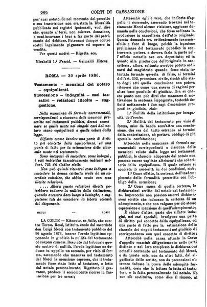 Annali della giurisprudenza italiana raccolta generale delle decisioni delle Corti di cassazione e d'appello in materia civile, criminale, commerciale, di diritto pubblico e amministrativo, e di procedura civile e penale