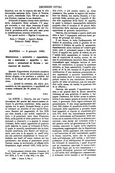 Annali della giurisprudenza italiana raccolta generale delle decisioni delle Corti di cassazione e d'appello in materia civile, criminale, commerciale, di diritto pubblico e amministrativo, e di procedura civile e penale