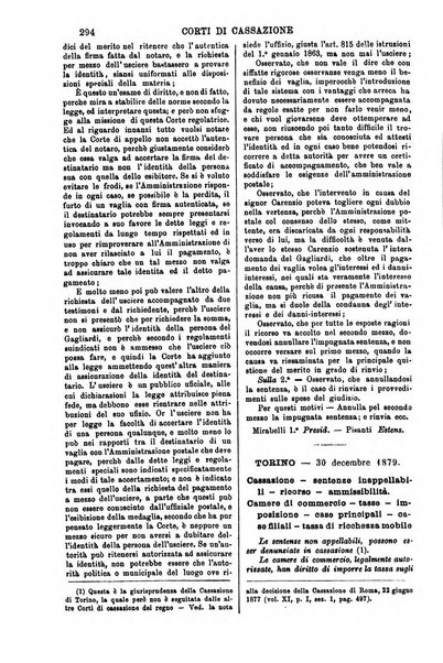 Annali della giurisprudenza italiana raccolta generale delle decisioni delle Corti di cassazione e d'appello in materia civile, criminale, commerciale, di diritto pubblico e amministrativo, e di procedura civile e penale