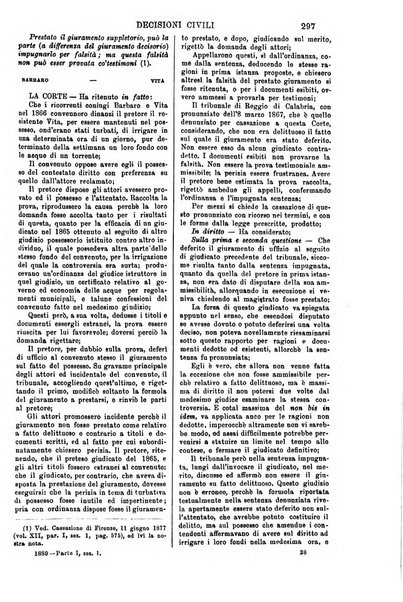 Annali della giurisprudenza italiana raccolta generale delle decisioni delle Corti di cassazione e d'appello in materia civile, criminale, commerciale, di diritto pubblico e amministrativo, e di procedura civile e penale