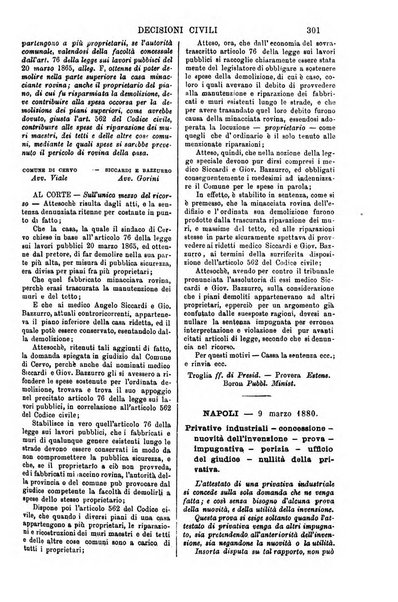 Annali della giurisprudenza italiana raccolta generale delle decisioni delle Corti di cassazione e d'appello in materia civile, criminale, commerciale, di diritto pubblico e amministrativo, e di procedura civile e penale