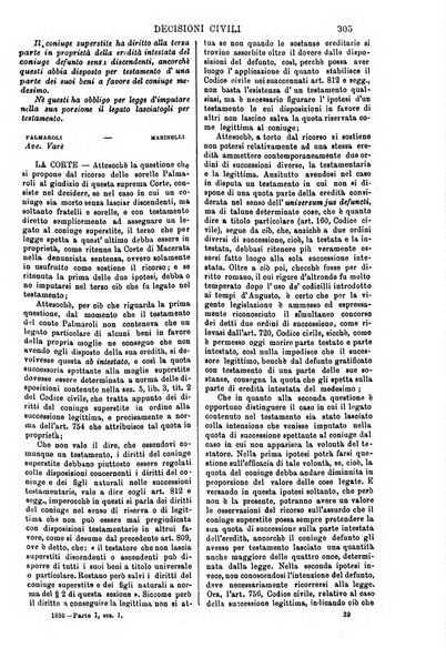 Annali della giurisprudenza italiana raccolta generale delle decisioni delle Corti di cassazione e d'appello in materia civile, criminale, commerciale, di diritto pubblico e amministrativo, e di procedura civile e penale