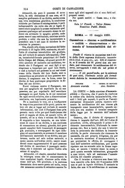 Annali della giurisprudenza italiana raccolta generale delle decisioni delle Corti di cassazione e d'appello in materia civile, criminale, commerciale, di diritto pubblico e amministrativo, e di procedura civile e penale