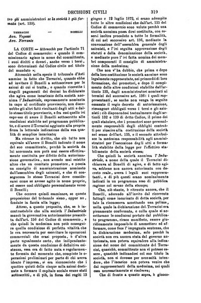 Annali della giurisprudenza italiana raccolta generale delle decisioni delle Corti di cassazione e d'appello in materia civile, criminale, commerciale, di diritto pubblico e amministrativo, e di procedura civile e penale