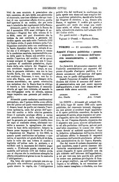 Annali della giurisprudenza italiana raccolta generale delle decisioni delle Corti di cassazione e d'appello in materia civile, criminale, commerciale, di diritto pubblico e amministrativo, e di procedura civile e penale