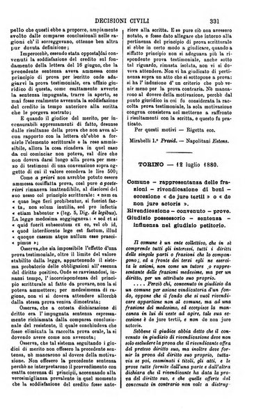 Annali della giurisprudenza italiana raccolta generale delle decisioni delle Corti di cassazione e d'appello in materia civile, criminale, commerciale, di diritto pubblico e amministrativo, e di procedura civile e penale