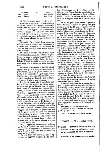 Annali della giurisprudenza italiana raccolta generale delle decisioni delle Corti di cassazione e d'appello in materia civile, criminale, commerciale, di diritto pubblico e amministrativo, e di procedura civile e penale