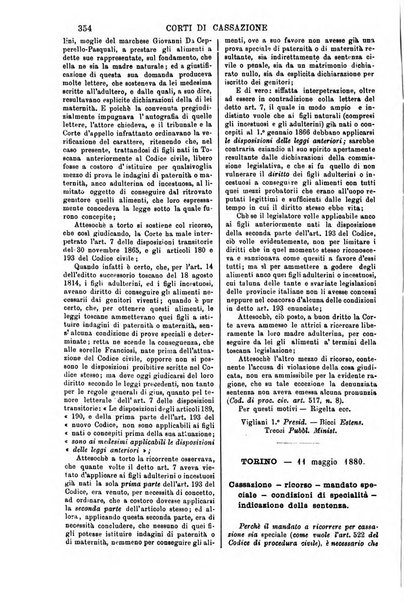 Annali della giurisprudenza italiana raccolta generale delle decisioni delle Corti di cassazione e d'appello in materia civile, criminale, commerciale, di diritto pubblico e amministrativo, e di procedura civile e penale