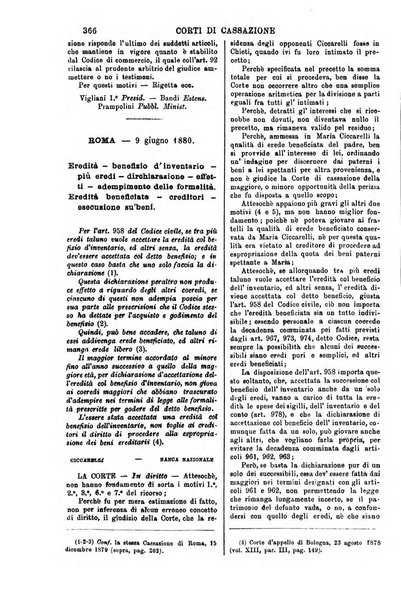 Annali della giurisprudenza italiana raccolta generale delle decisioni delle Corti di cassazione e d'appello in materia civile, criminale, commerciale, di diritto pubblico e amministrativo, e di procedura civile e penale