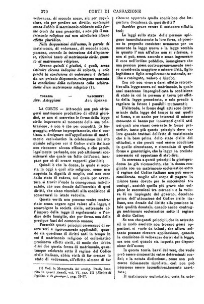 Annali della giurisprudenza italiana raccolta generale delle decisioni delle Corti di cassazione e d'appello in materia civile, criminale, commerciale, di diritto pubblico e amministrativo, e di procedura civile e penale