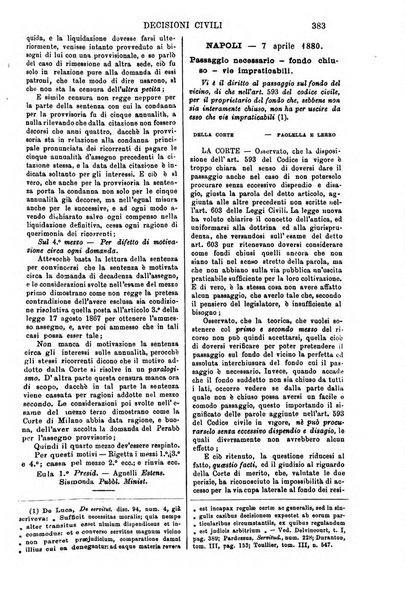 Annali della giurisprudenza italiana raccolta generale delle decisioni delle Corti di cassazione e d'appello in materia civile, criminale, commerciale, di diritto pubblico e amministrativo, e di procedura civile e penale