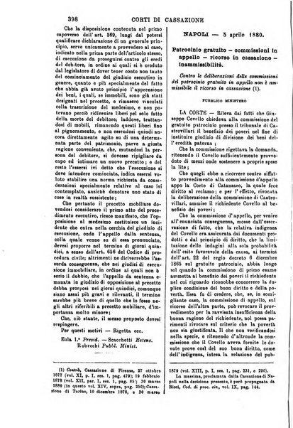 Annali della giurisprudenza italiana raccolta generale delle decisioni delle Corti di cassazione e d'appello in materia civile, criminale, commerciale, di diritto pubblico e amministrativo, e di procedura civile e penale