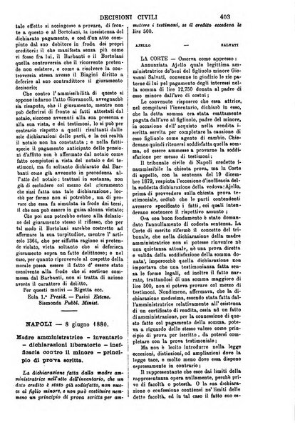 Annali della giurisprudenza italiana raccolta generale delle decisioni delle Corti di cassazione e d'appello in materia civile, criminale, commerciale, di diritto pubblico e amministrativo, e di procedura civile e penale