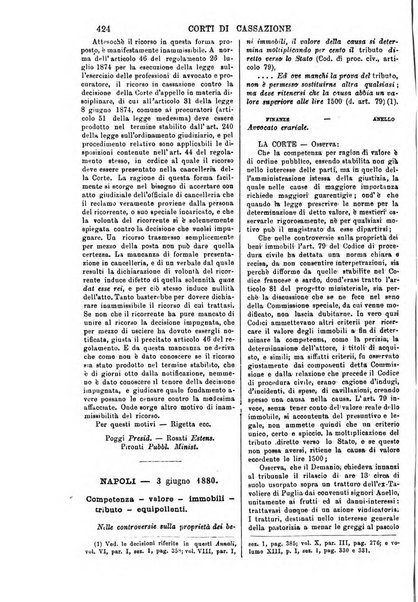 Annali della giurisprudenza italiana raccolta generale delle decisioni delle Corti di cassazione e d'appello in materia civile, criminale, commerciale, di diritto pubblico e amministrativo, e di procedura civile e penale