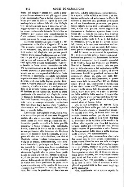 Annali della giurisprudenza italiana raccolta generale delle decisioni delle Corti di cassazione e d'appello in materia civile, criminale, commerciale, di diritto pubblico e amministrativo, e di procedura civile e penale