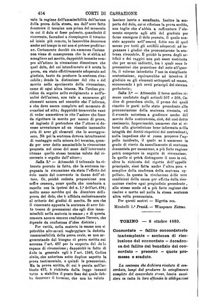 Annali della giurisprudenza italiana raccolta generale delle decisioni delle Corti di cassazione e d'appello in materia civile, criminale, commerciale, di diritto pubblico e amministrativo, e di procedura civile e penale