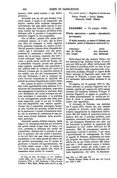 Annali della giurisprudenza italiana raccolta generale delle decisioni delle Corti di cassazione e d'appello in materia civile, criminale, commerciale, di diritto pubblico e amministrativo, e di procedura civile e penale