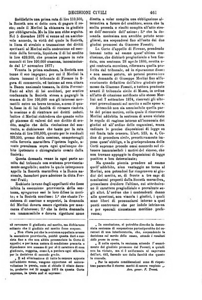 Annali della giurisprudenza italiana raccolta generale delle decisioni delle Corti di cassazione e d'appello in materia civile, criminale, commerciale, di diritto pubblico e amministrativo, e di procedura civile e penale