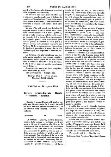 Annali della giurisprudenza italiana raccolta generale delle decisioni delle Corti di cassazione e d'appello in materia civile, criminale, commerciale, di diritto pubblico e amministrativo, e di procedura civile e penale