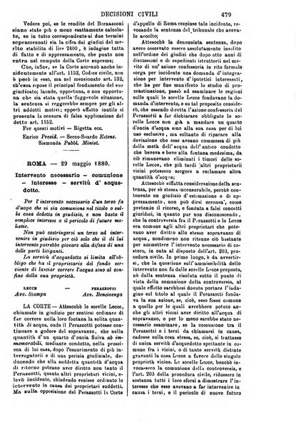 Annali della giurisprudenza italiana raccolta generale delle decisioni delle Corti di cassazione e d'appello in materia civile, criminale, commerciale, di diritto pubblico e amministrativo, e di procedura civile e penale