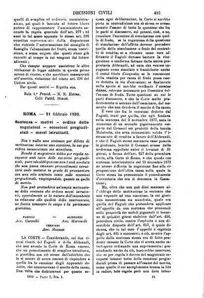 Annali della giurisprudenza italiana raccolta generale delle decisioni delle Corti di cassazione e d'appello in materia civile, criminale, commerciale, di diritto pubblico e amministrativo, e di procedura civile e penale