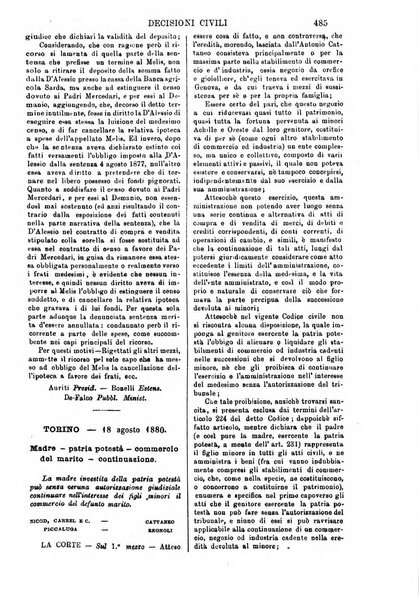 Annali della giurisprudenza italiana raccolta generale delle decisioni delle Corti di cassazione e d'appello in materia civile, criminale, commerciale, di diritto pubblico e amministrativo, e di procedura civile e penale