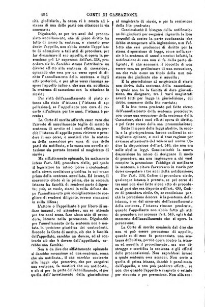 Annali della giurisprudenza italiana raccolta generale delle decisioni delle Corti di cassazione e d'appello in materia civile, criminale, commerciale, di diritto pubblico e amministrativo, e di procedura civile e penale