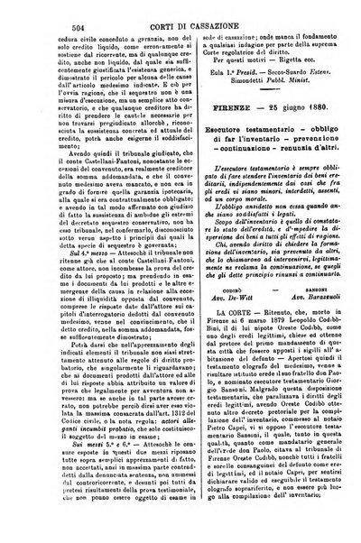 Annali della giurisprudenza italiana raccolta generale delle decisioni delle Corti di cassazione e d'appello in materia civile, criminale, commerciale, di diritto pubblico e amministrativo, e di procedura civile e penale