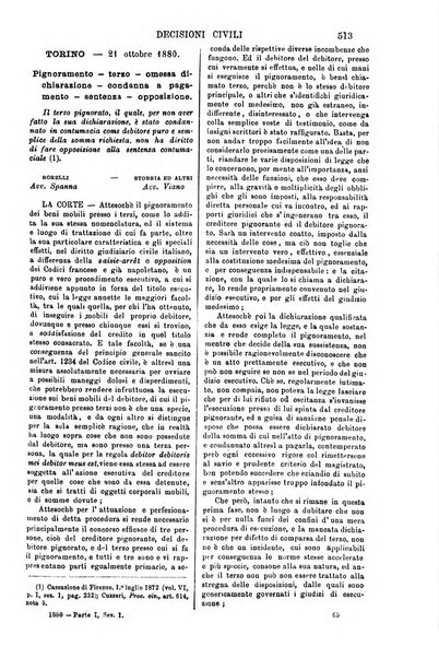 Annali della giurisprudenza italiana raccolta generale delle decisioni delle Corti di cassazione e d'appello in materia civile, criminale, commerciale, di diritto pubblico e amministrativo, e di procedura civile e penale