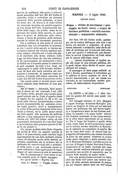 Annali della giurisprudenza italiana raccolta generale delle decisioni delle Corti di cassazione e d'appello in materia civile, criminale, commerciale, di diritto pubblico e amministrativo, e di procedura civile e penale