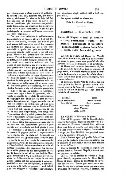 Annali della giurisprudenza italiana raccolta generale delle decisioni delle Corti di cassazione e d'appello in materia civile, criminale, commerciale, di diritto pubblico e amministrativo, e di procedura civile e penale