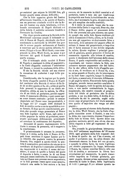 Annali della giurisprudenza italiana raccolta generale delle decisioni delle Corti di cassazione e d'appello in materia civile, criminale, commerciale, di diritto pubblico e amministrativo, e di procedura civile e penale