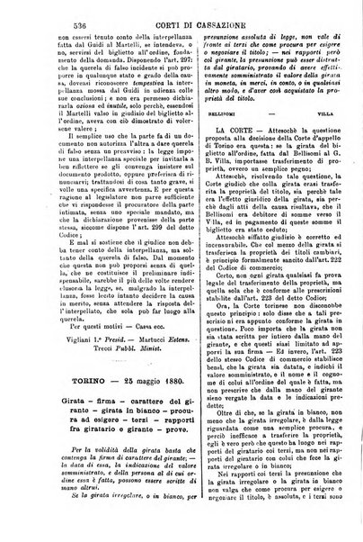 Annali della giurisprudenza italiana raccolta generale delle decisioni delle Corti di cassazione e d'appello in materia civile, criminale, commerciale, di diritto pubblico e amministrativo, e di procedura civile e penale