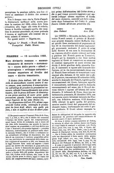 Annali della giurisprudenza italiana raccolta generale delle decisioni delle Corti di cassazione e d'appello in materia civile, criminale, commerciale, di diritto pubblico e amministrativo, e di procedura civile e penale