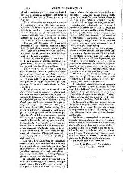 Annali della giurisprudenza italiana raccolta generale delle decisioni delle Corti di cassazione e d'appello in materia civile, criminale, commerciale, di diritto pubblico e amministrativo, e di procedura civile e penale