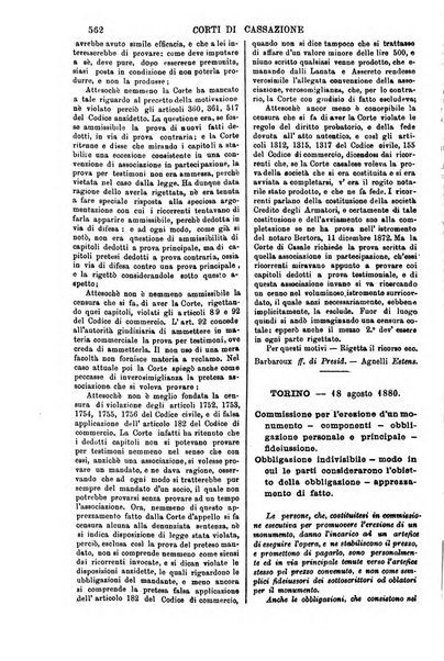 Annali della giurisprudenza italiana raccolta generale delle decisioni delle Corti di cassazione e d'appello in materia civile, criminale, commerciale, di diritto pubblico e amministrativo, e di procedura civile e penale