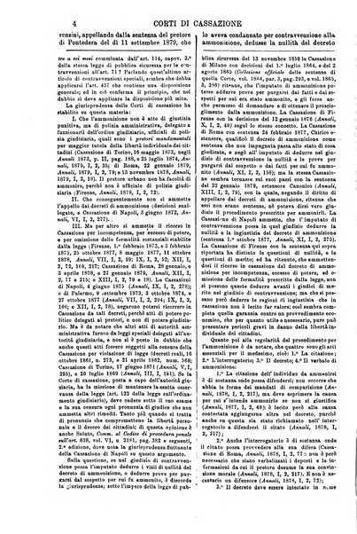 Annali della giurisprudenza italiana raccolta generale delle decisioni delle Corti di cassazione e d'appello in materia civile, criminale, commerciale, di diritto pubblico e amministrativo, e di procedura civile e penale