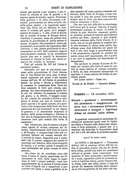 Annali della giurisprudenza italiana raccolta generale delle decisioni delle Corti di cassazione e d'appello in materia civile, criminale, commerciale, di diritto pubblico e amministrativo, e di procedura civile e penale