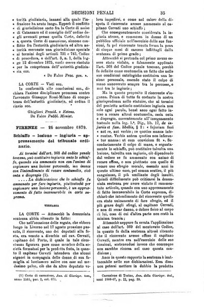 Annali della giurisprudenza italiana raccolta generale delle decisioni delle Corti di cassazione e d'appello in materia civile, criminale, commerciale, di diritto pubblico e amministrativo, e di procedura civile e penale